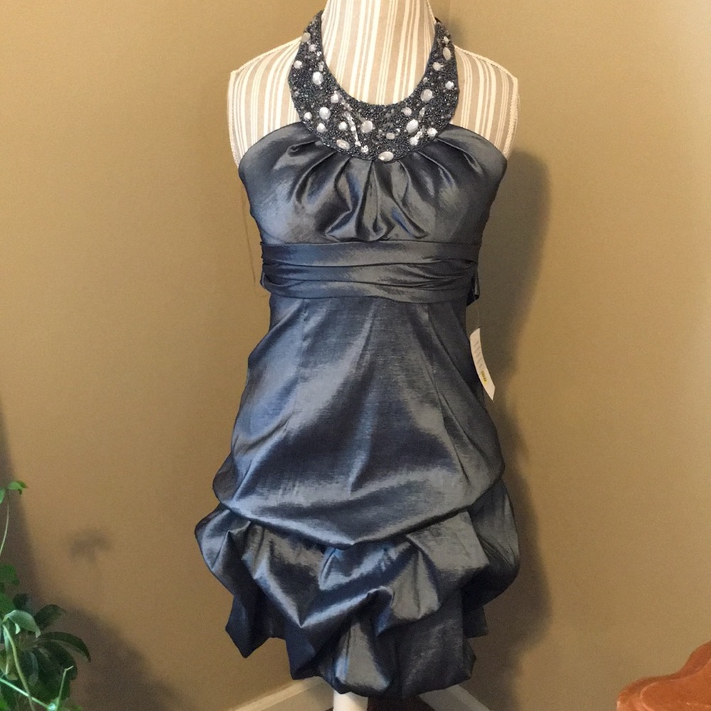 Metal Grey Dress